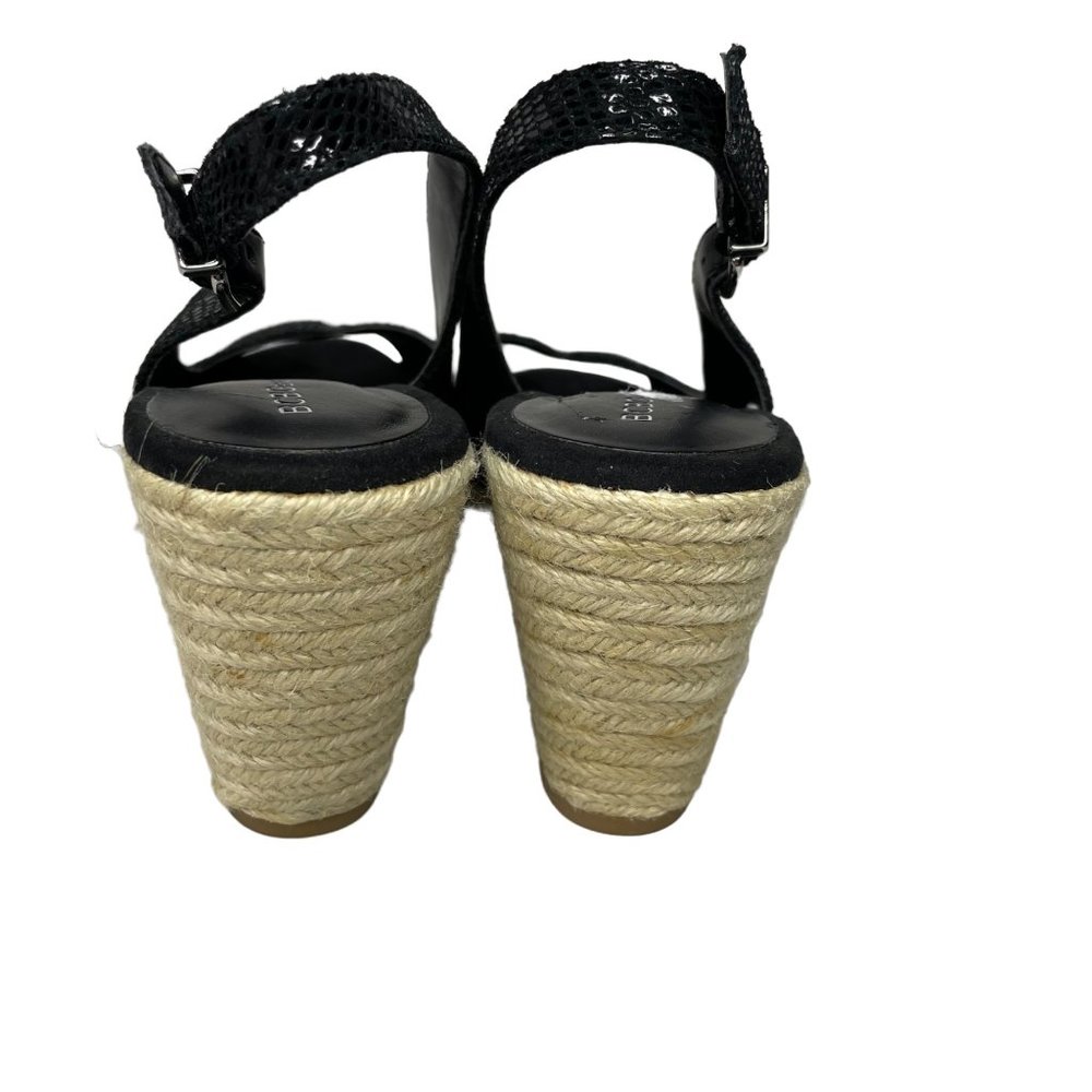 BCBGENERATION 8 Basil wedge slingbacks black - Picture 4 of 9